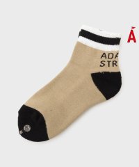 ADABAT STREAM/カラーブロックショートソックス/508125870