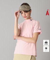 ADABAT STREAM/UVカット/吸水速乾 ドライタッチモックネックT/508125878