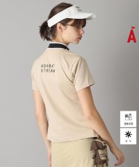 ADABAT STREAM/UVカット/接触冷感 クールタッチストレッチモックネックT/508125881