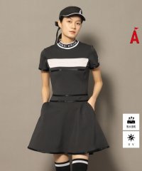 ADABAT STREAM/UVカット/吸水速乾 クールタッチロゴラインワンピース/508125888