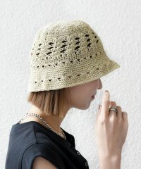 SHIPS any WOMEN/SHIPS any: 透かし編み ラメ ハット/508125941