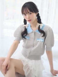 Emsexcite/エムズエキサイト ems excite 【EC限定カラー】襟付きヴィンテージカーデ/508126097