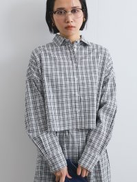 VICKY/ビッキー VICKY スリットスリーブチェックシャツブラウス≪手洗い可能≫/508126337