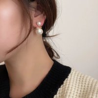 Forcement/フォースメント Forcement パールで上品な印象になれるピアス/508126586