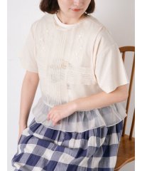 Samansa Mos2/サマンサ モスモス Samansa Mos2 オーガンジー刺繍ベスト/508126645