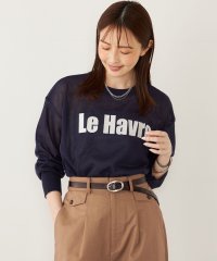 SHIPS Colors WOMEN/SHIPS Colors:〈手洗い可能〉ロゴ エンブロイダリー シアー ニット/508126665