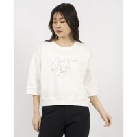 EGLANTINE/エグランティーヌ EGLANTINE ダブルロゴカットソー 7分袖プルオーバー/508126724