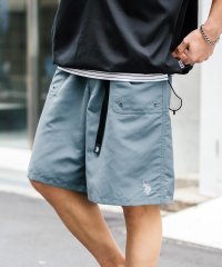 Rocky Monroe/ロッキーモンロー Rocky Monroe U.S.POLOASSN. 接触冷感 水陸両用 ボードショーツ ショート メンズ クライミング ワイド 短パン 膝丈/508126896
