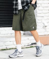 Rocky Monroe/ロッキーモンロー Rocky Monroe U.S.POLOASSN. 接触冷感 水陸両用 ボードショーツ ショート メンズ クライミング ワイド 短パン 膝丈/508126896