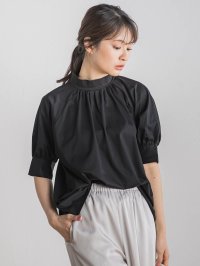 Droite Lautreamont/ドロワット ロートレアモン Droite lautreamont シルケットギャザープルオーバー/508126977