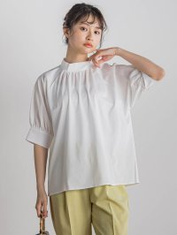 Droite Lautreamont/ドロワット ロートレアモン Droite lautreamont シルケットギャザープルオーバー/508126977