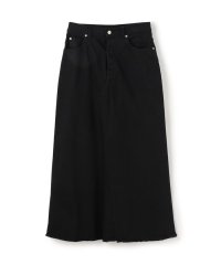 GALERIE VIE/ヴィンテージアイランドデニム ヘムフレアスカート/508127117