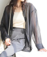 journal standard  L'essage /シアーリネンシャツ/508127153