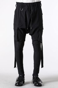 kiryuyrik/キリュウキリュウ kiryuyrik High Tension Jersey Saruel Cargo Pants/508127175