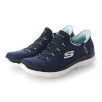 SKECHERS/スケッチャーズ SKECHERS スケッチャーズ SKECHERS SUMMITS Navy Mesh/Aqua Trimハンズフリー スリップインズ：サミッツ/508127596