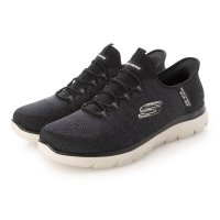 SKECHERS/スケッチャーズ SKECHERS スケッチャーズ SKECHERS SUMMITS Black Mesh ハンズフリー スリップインズ：サミッツ(232469W/508127611