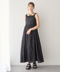 earth music&ecology/アースミュージックアンドエコロジー earth music&ecology シフリー刺繍キャミワンピース/506943643