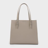 CHARLES & KEITH/クラシックダブルハンドル トートバッグ/507031737