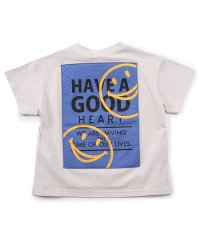 BREEZE/WEB限定 バックプリントアップリケTシャツ/507733380