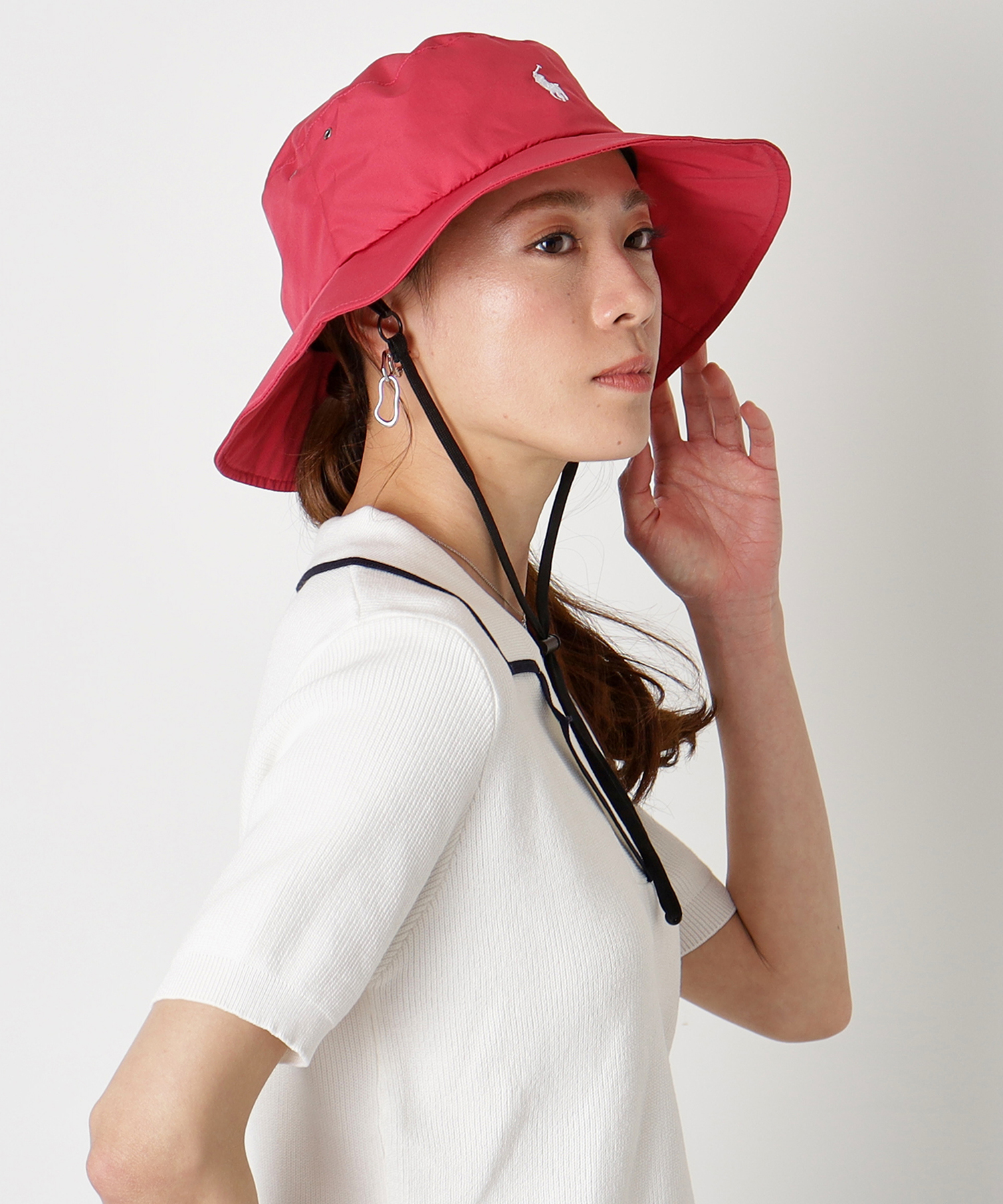 ラルフローレン　ハット POLO RALPH LAUREN ポロ ラルフローレン 遮光ハット ポロポニー