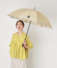 POLO RALPH LAUREN(umbrella)/【WEB限定】POLO RALPH LAUREN ポロ ラルフローレン 長傘 ポロベア×チェックパイピング 無地 FLAG BEAR/507890964