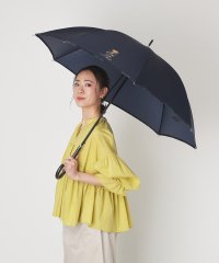 POLO RALPH LAUREN(umbrella)/【WEB限定】POLO RALPH LAUREN ポロ ラルフローレン 長傘 ポロベア×チェックパイピング 無地 FLAG BEAR/507890964