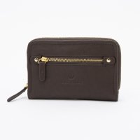 Les．conni/レコンニ Les.conni 本革 ラウンドファスナー 二つ折り財布/508008271