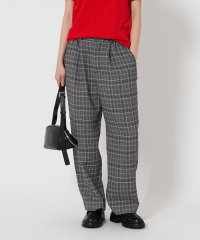 BEAUTY&YOUTH UNITED ARROWS/【WEB限定】グレンチェックプリント ワイドパンツ －ウォッシャブル－/508084755