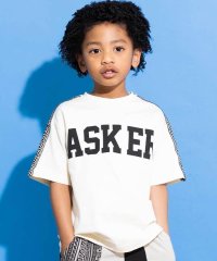 WASK/【速乾】【お揃い】袖柄テープ天竺Tシャツ(100~160cm)/508103401