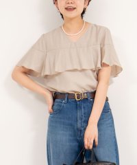 NOLLEY’S/◇【WEB限定】《セットアップ対応》ジュピター半袖フリルブラウス/508122623