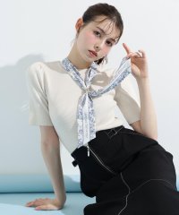 JILL by JILL STUART/ジュイ柄スカーフ付きニット/508125562
