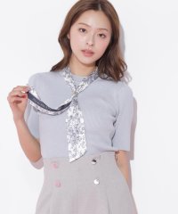 JILL by JILL STUART/ジュイ柄スカーフ付きニット/508125562