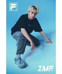 FILA（Casual Men）/【IMP. 横原悠毅さん着用】S/Sプリント Tシャツ / ブラック/508127014