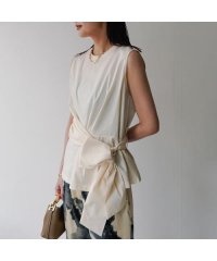  UN‐SOPHIE/アンソフィー UN－SOPHIE UN－SOPHIE ブラウス USH2503217 ノースリーブ クルーネック/508127948