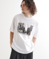 tk.TAKEO KIKUCHI/フォトプリント刺繍Tシャツ/508128015