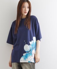 tk.TAKEO KIKUCHI/バブルアートフラワーTシャツ/508128022