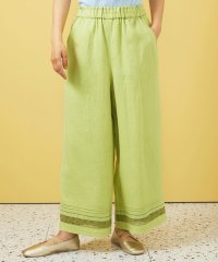 Jocomomola/ピコリネンワイドシルエットパンツ/508128487