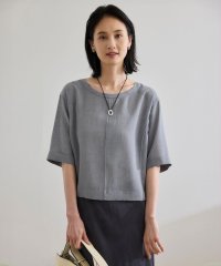 ROPE'/【WEB・一部店舗限定】リネンライクアウトシームプルオーバーブラウス/洗える/508128624