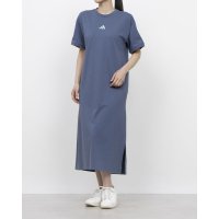 adidas/アディダス adidas レディース ワンピース ワード Tシャツワンピース JN9971 (グレー)/508128727