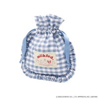 MILK FED/ミルクフェド MILKFED. ミルクフェド ポーチ 小物入れ おしゃれ MILKFED. サンリオ MILKFED.× SANRIO CHARACTERS D/508128829