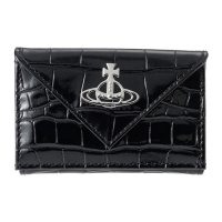 Vivienne Westwood/ヴィヴィアン ウエストウッド Vivienne Westwood 3つ折り財布 クロコダイル エンボス ENVELOPE BILLFOLD WITH POCKE/508128857
