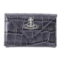 Vivienne Westwood/ヴィヴィアン ウエストウッド Vivienne Westwood 3つ折り財布 クロコダイル エンボス ENVELOPE BILLFOLD WITH POCKE/508128859