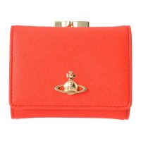 Vivienne Westwood/ヴィヴィアン ウエストウッド Vivienne Westwood 3つ折り財布 ヴィーガンレザー SMALL FRAME WALLET 5115002MW S0/508128869