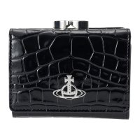 Vivienne Westwood/ヴィヴィアン ウエストウッド Vivienne Westwood 3つ折り財布 クロコダイル エンボス SMALL FRAME WALLET 5115002NW/508128872