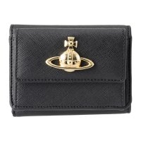 Vivienne Westwood/ヴィヴィアン ウエストウッド Vivienne Westwood 3つ折り財布 ヴィーガンレザー SMALL FLAP PURSE 5115002TW S002/508128884