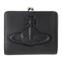 Vivienne Westwood/ヴィヴィアン ウエストウッド Vivienne Westwood 2つ折り財布 スムースレザー インジェクテッド オーブ WALLET FR PKT 51150/508128894
