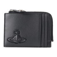 Vivienne Westwood/ヴィヴィアン ウエストウッド Vivienne Westwood カードケース スムースレザー インジェクテッド オーブ CARD HOLDER WITH ZI/508128900