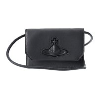 Vivienne Westwood/ヴィヴィアン ウエストウッド Vivienne Westwood カードケース スムースレザー インジェクテッド オーブ CARD HOLDER WITH ST/508128906