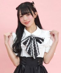 Secret Honey/シークレットハニー Secret Honey スリット袖ボレロ切替ブラウス/508129614