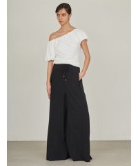 styling//【販路限定カラーあり】カットオフスウェットワイドパンツ/508129667